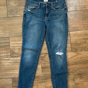 Hudson Jeans Women's Dark Blue Skinny Jeans